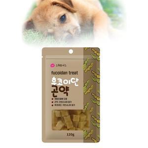 애견스틱 반려동물간식 후코이단트릿 후코이단곤약 강아지치즈