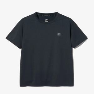 휠라 유니 에센셜 기능성 반팔티 FS2RSH2201U BLK OWH