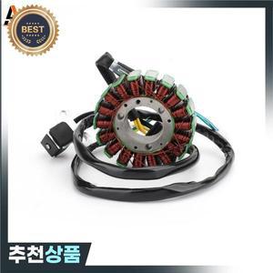 Areyourshop SYM GTS 125 조이맥스 200 발전기 마그네틱 고정자 코일 오토바이
