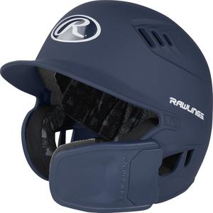 Rawlings R16 수있는 EXT 매트 배팅 헬멧 리버시블 페이스 가드 수석 네이비