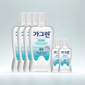 [최신제조] 가그린 제로 820ml 4개+250ml 2개 구강청결제 가글