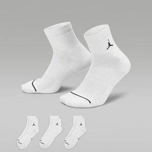 나이키 - 조던 점프맨 미드 크루 3팩 양말 (DX9655-100) 농구 양말