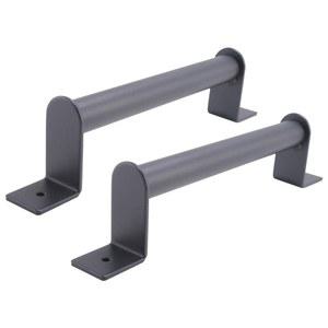 문 HANDLE2PCS 검은 탄소강 슬라이딩 헛간 문 슬라이딩 헛간 문 정원 게이트 차고 하드웨어 키트 핸들