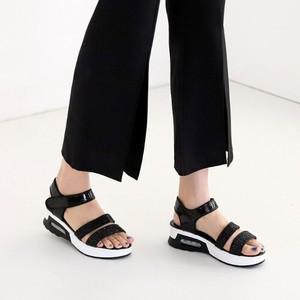 제이시 5cm 여행용샌들 발편한 통굽 보석 샌들 S088
