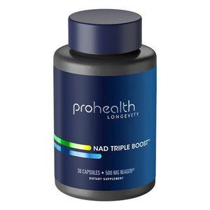 NAD+ 트리플 부스트 500 mg 니아겐 -- 30 캡슐 기타