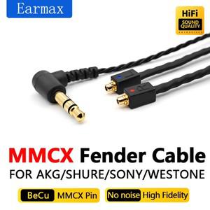 소니 AKG 펜더 FXA 1 2 6 5 교체용 헤드폰 3.5mm to MMCX 업그레이드 케이블