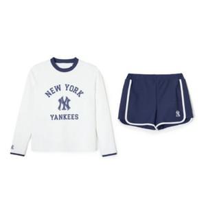 MLB키즈래쉬가드 NQK 7ASWV0243-50NYS VARSITY 래쉬가드   워터 세트