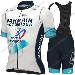 OEM Bahrain Victorious 바레인 빅토리 사이클링 저지 세트, 이탈리아 프랑스 스페인 투어 의류, 남성 로드