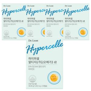 닥터린 하이퍼셀 알티지 오메가3 알파 30캡슐 x 5박스
