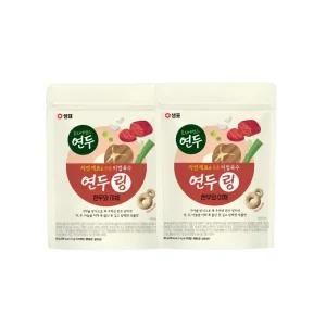 [내일도착] 샘표 연두링 한우와야채 80gx2(40입)