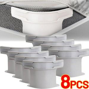 1PCS 않는 침대 브래킷 미끄럼 매트리스 시트 클립 듀티 고정 헤비 코너 소파 방지 커버