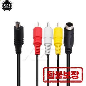 고품질 리드 AV 케이블 Sony DCR Handycam 캠코더 디지털 카메라 VMC-15FS 용 3 RCA S-비디오에 10 핀 DVI