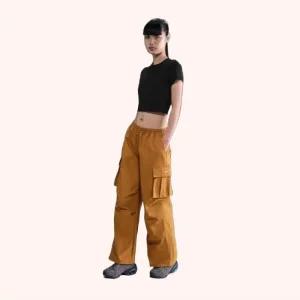 나이키 NSW 여성 미드라이즈 오버사이즈 우븐 카고 팬츠 HV1967 754 356102
