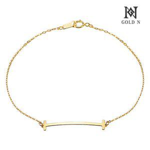 [골드앤] 18K 스마일티 팔찌 YG