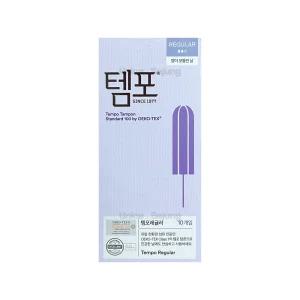 동아제약 템포 레귤러 10p / 체내형 생리대 탐폰