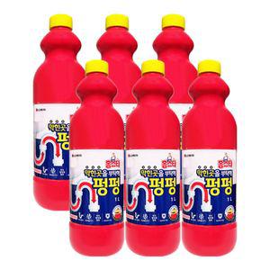 엘지 홈스타 막힌곳을 부탁해 펑펑 1L X 6개 배수관