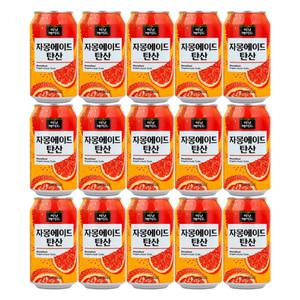 미닛메이드 자몽에이드 탄산 (355ml x 15캔)