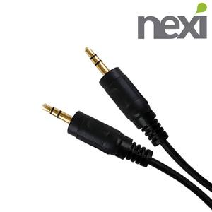 넥시 3.5mm 스테레오 AUX 오디오 케이블 1M