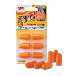 3M)귀마개리필(KE-1100/이어플러그/6개입)