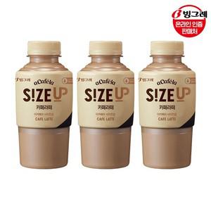 빙그레 아카페라 사이즈업 카페라떼 350ml 20개