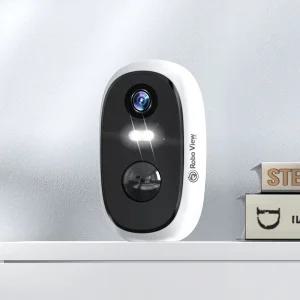 글로벌아이넷 로보뷰 S1 홈 CCTV 무선 배터리 300만화소 충전식 태양광패널 실내.외 IP카메라