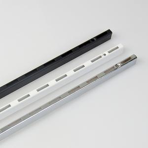 1줄 35피치 찬넬기둥 1800~2400mm 찬넬선반 부속 벽선반 인테리어 서재 드레스룸 매장 베란다 수납 정리