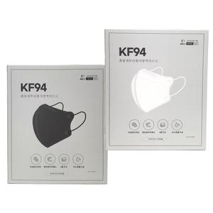 화림 새부리 황사 방역 보건용 마스크 KF94 대형 화이트 블랙 50매