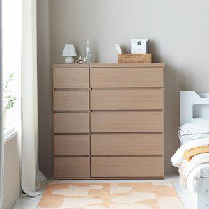[파로마] 레이어 속깊은 광폭 5단 서랍장 틈새수납장 400 (착불)