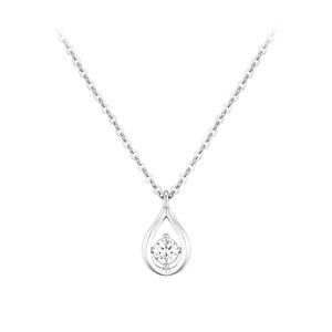 MARIEBEL 14K 페어 1부 다이아 목걸이 (JJMBND0BF481W4420)