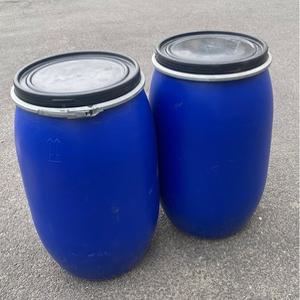 중고 120L 플라스틱 드럼통 / 공드럼통 / 인테리어소품 /  폐유 / 폐기물 / 물통 / 난타통 / 석유통 / 경유
