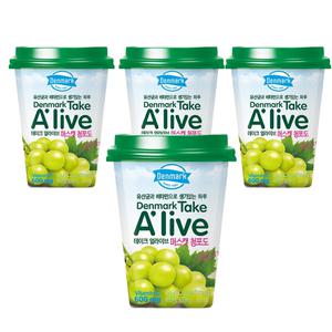 덴마크 테이크 얼라이브 머스켓청포도 250ml 12개