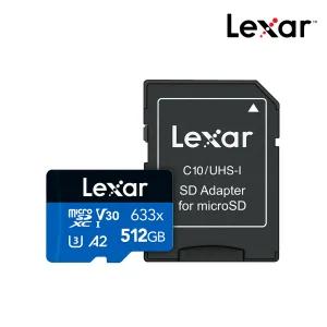렉사 512GB micro SD 633X 메모리 카드