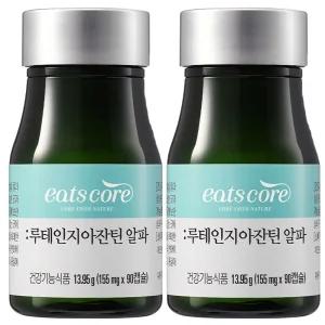 [소비기한 임박] 이츠코어 루테인지아잔틴 알파, 90캡슐, 2개