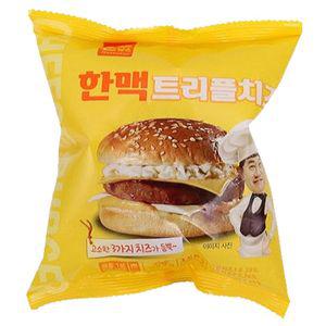 한맥 트리플치즈버거 155g x 1개 햄버거