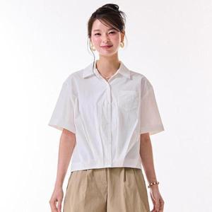 [체이스컬트] 동백01 밑단 턱 반팔셔츠 여성  DBRG5573D01 (S14651897)
