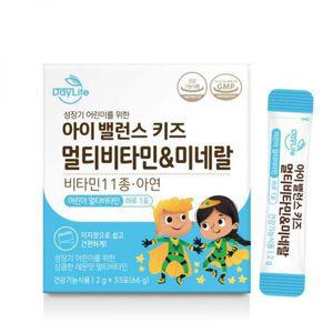 데이라이프 아이 밸런스 키즈 멀티비타민미네랄 33포