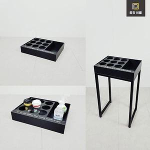 [제이큐]C타입 음료수 공간이룸 보관함 테이블형 헬스장 물통보관함