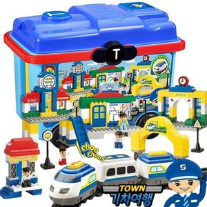 옥스포드 토들블럭 TO13800 TOWN 기차여행 (토이탑)