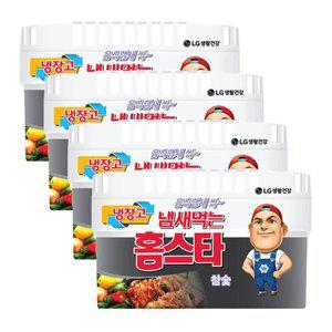 [기타]냄새먹는 홈스타 탈취제 냉장고용 참숯 420g X 4개