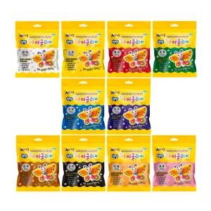 아모스 탱탱 아이클레이 50g 10종세트