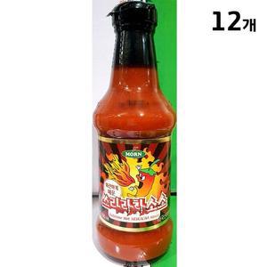 [XBJ70LM7_47]쓰리라차 매운 몬 295ml X12 식자재 주방용품