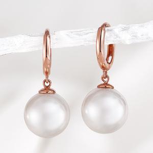 14K 18K 귀걸이 핵진주 레이어드 여성 원터치 귀걸이 산드라 아내 여자친구 기념일 선물