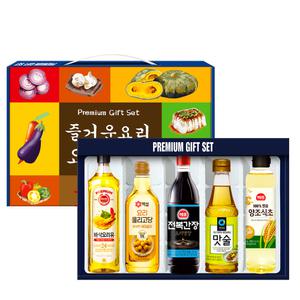 해표 즐거운 정통요리 혼합5종 추석선물세트