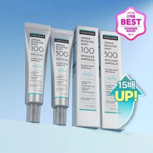 (2 + 1)(4 + 3) 퓨어그램 오리진 니들 부스터샷 100 /300 30ml 대용량 모공관리 360만개 판매