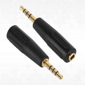 2.5mm to 3.5mm 4극 케이블 변환젠더 옥스선 바꿔주는단자 컨버터 커넥터 어댑터 AUX 아답터 스테레오 전환