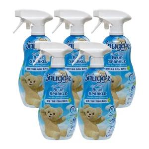 스너글 섬유탈취제 블루스파클 프레시 플러스 470ml 5개 / 스프레이 섬유향수