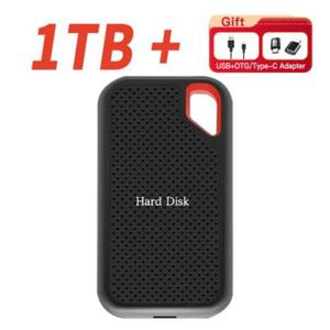 E61 휴대용 SSD 1TB 하드 드라이브 2TB 외장 C타입 USB 3 1 M 2 노트북 데스크탑 휴대폰 맥 플래시 메모리