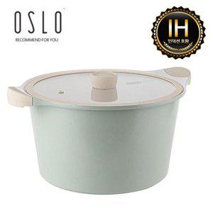 [한일스텐레스]오슬로(OSLO) 마린 세라믹인덕션냄비 28CM곰솥