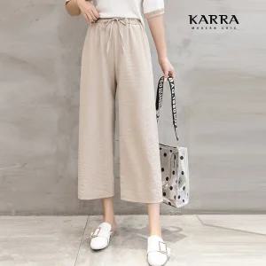 KARRA 네츄럴8부와이드팬츠_A3F0978