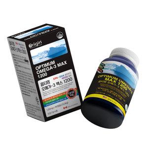 옵티멈오메가3 맥스 혈행개선 오메가유 epa dha 1200 선물